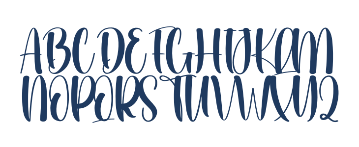 Butter Christmas Uppercase