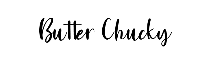 Butter Chucky  les polices de caractères gratuit tlcharger