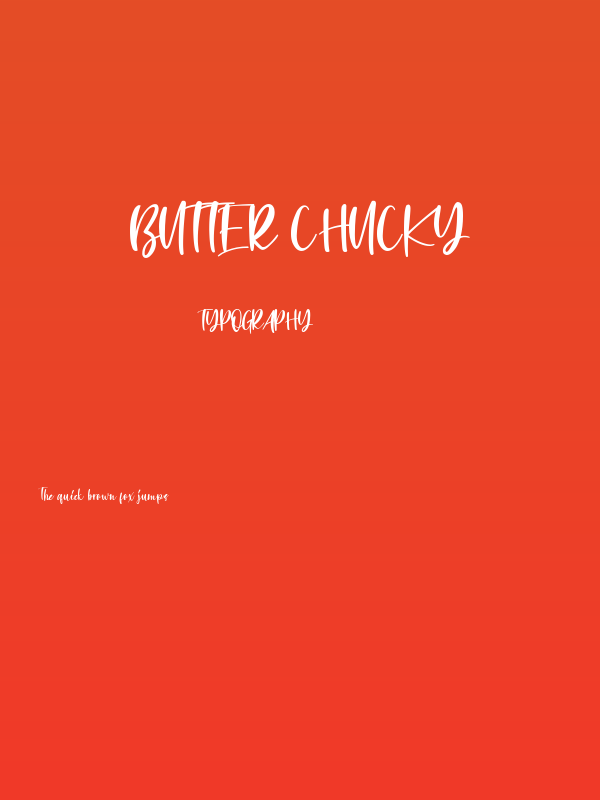 Butter Chucky Poster
