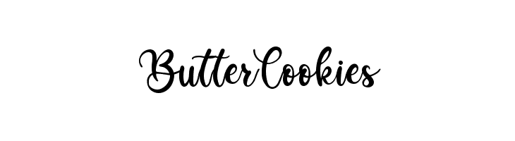 Butter Cookies  नि: शुल्क फ़ॉन्ट्स डाउनलोड