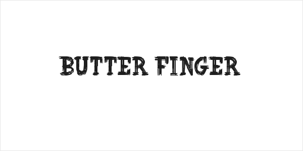 Butter Finger Logo