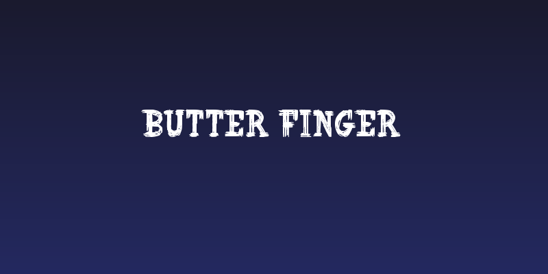 Butter Finger Social Header