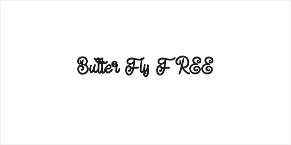 Butter Fly FREE Logo