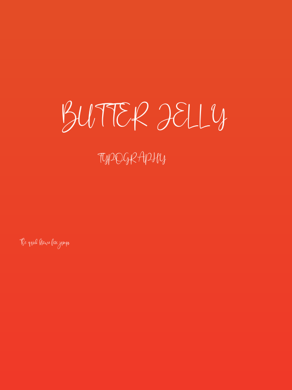 Butter Jelly Poster