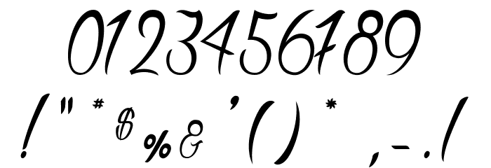 Butter Kings_PersonalUseOnly Font OTHER CHARS