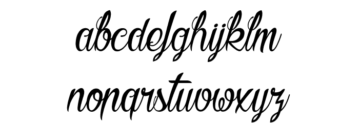 Butter Kings_PersonalUseOnly Font LOWERCASE