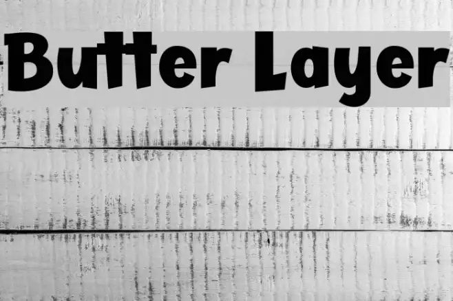 Butter Layer Example 1