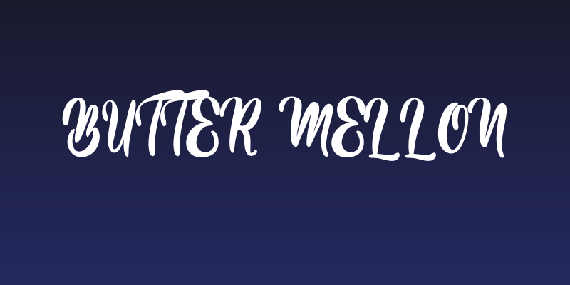 Butter Mellon Social Header