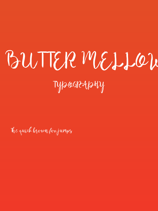 Butter Mellow Poster