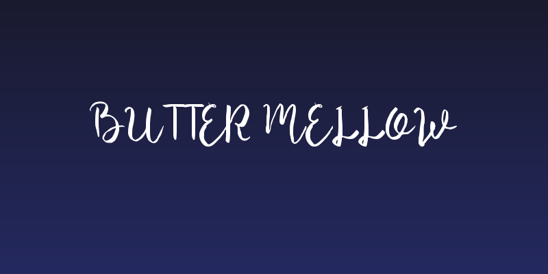 Butter Mellow Social Header