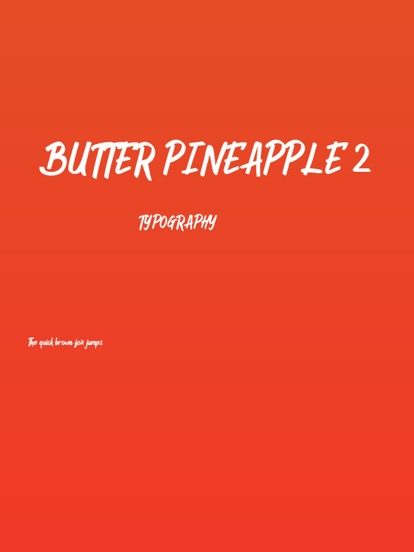 Butter Pineapple 2 Poster