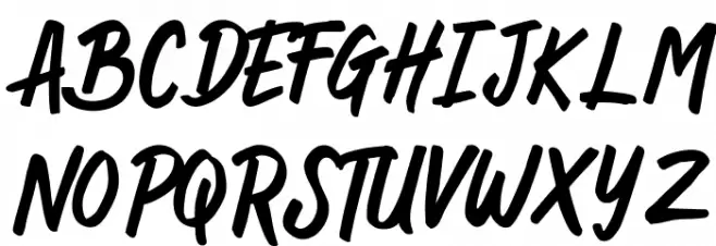 Butter Pineapple Schriftart Groß