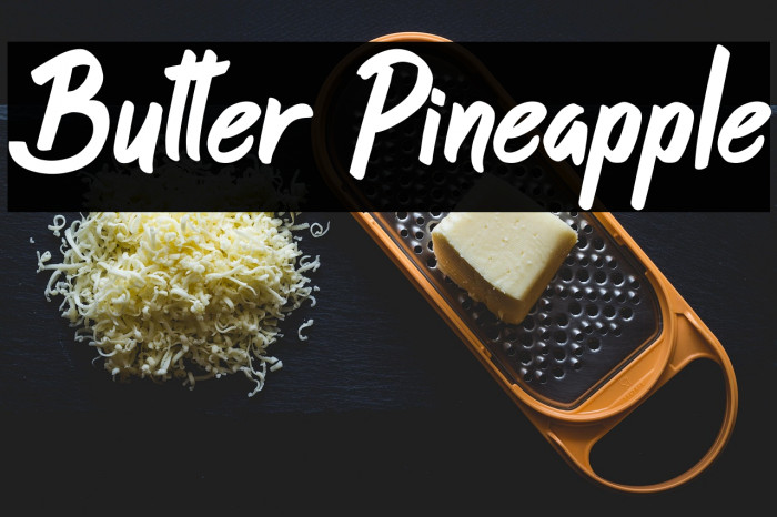 Butter Pineapple Example 2