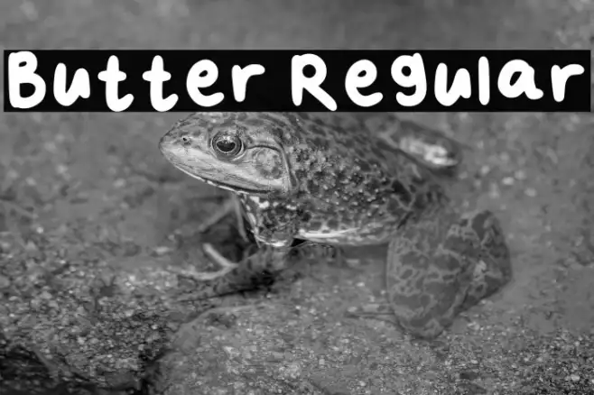 Butter Regular Example 2