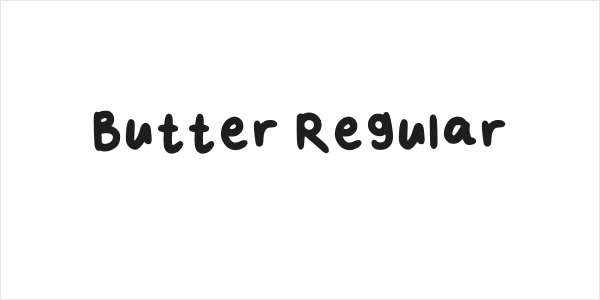 Butter Regular Logo