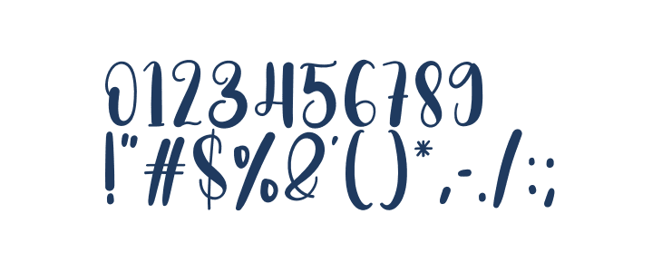 Butter Signature Other Characters