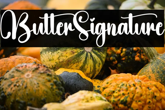 Butter Signature Example 3