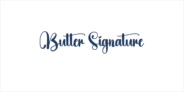 Butter Signature Logo