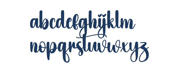 Butter Signature Lowercase