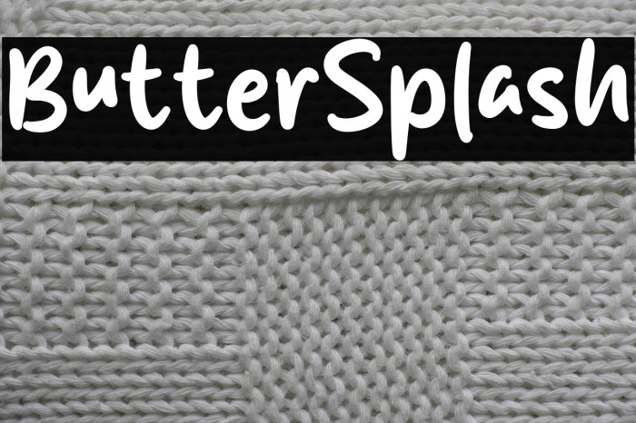 Butter Splash Example 2