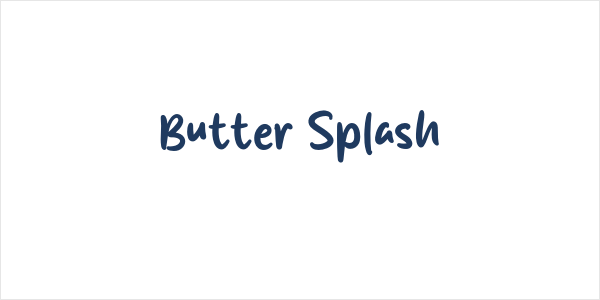 Butter Splash Logo