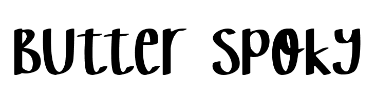 Butter Spoky  font caratteri gratis