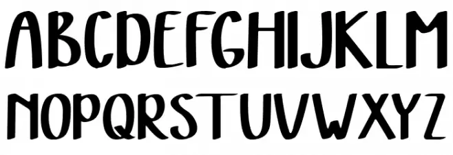 Butter Spoky Font Litere mari