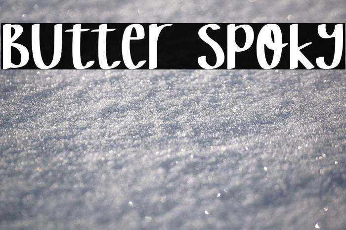 Butter Spoky Example 1