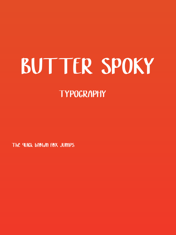 Butter Spoky Poster