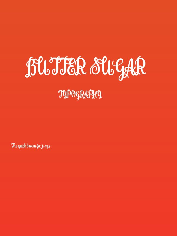 Butter Sugar Poster