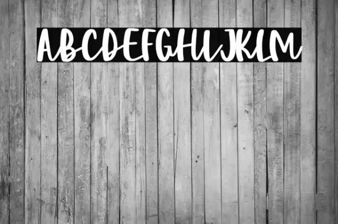 Butter Tropical Script Demo Ver Font examples