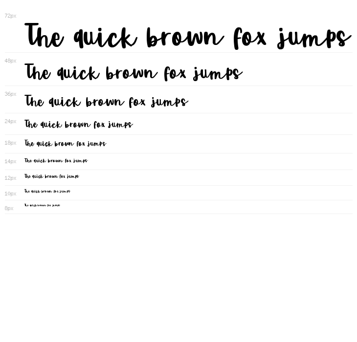 Butter Tropical Script Demo Ver Waterfall