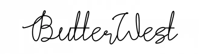 Butter West Font