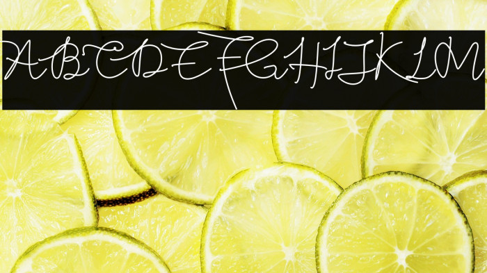 Butter West Font examples