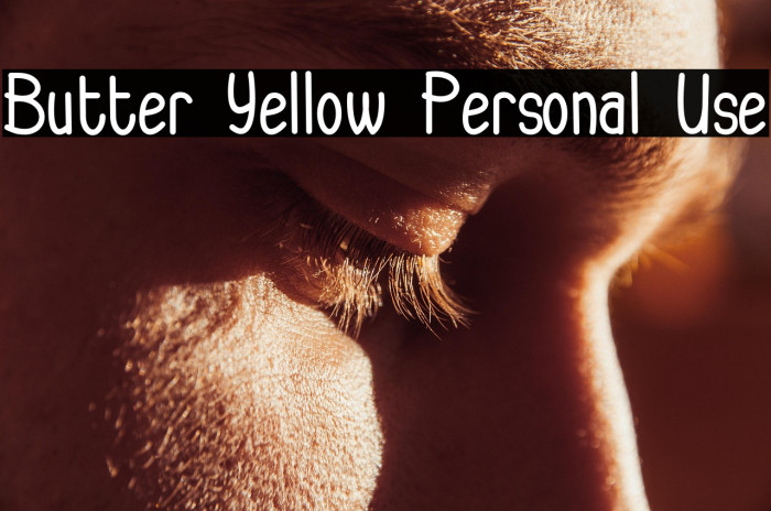 Butter Yellow Personal Use Example 2