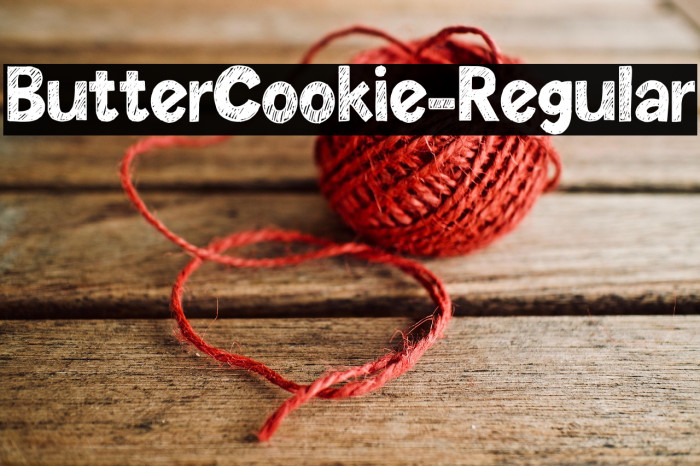 ButterCookie-Regular Example 3
