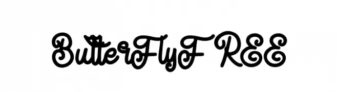 ButterFlyFREE  Free Fonts Download