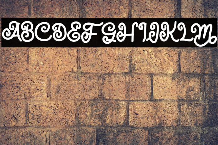 ButterFlyFREE Font examples