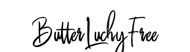 ButterLuchyFree  Frei Schriftart Herunterladen