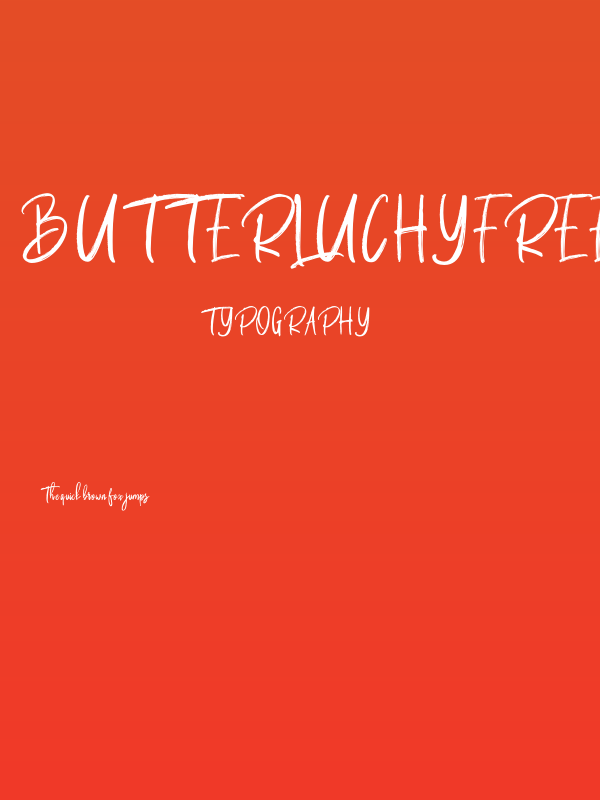 ButterLuchyFree Poster