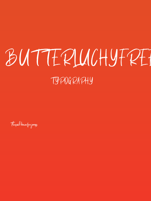 ButterLuchyFree Poster