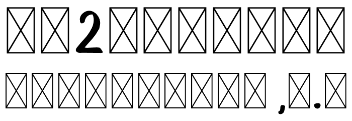 ButterPineapple2Regular Font OTHER CHARS