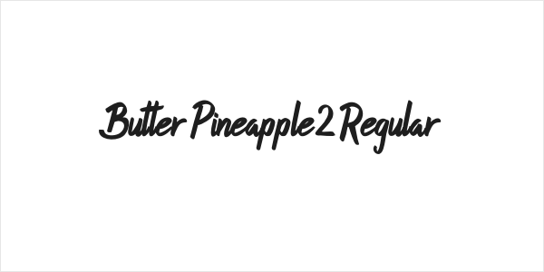 ButterPineapple2Regular Logo