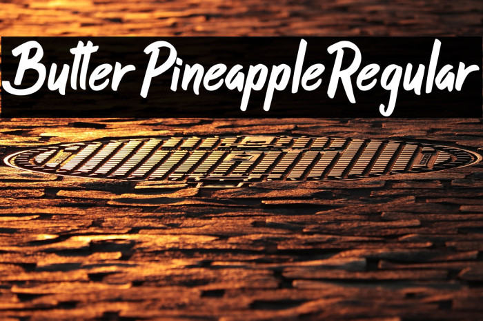 ButterPineappleRegular Example 3