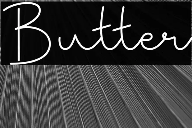 Butter Example 1