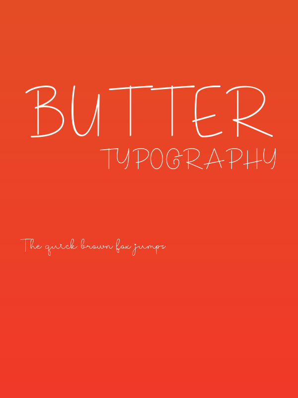 Butter Poster