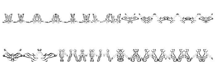 Butterbees Font LOWERCASE