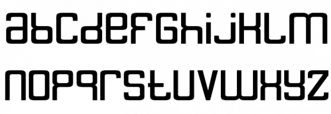 Butterbelly خط أحرف صغيرة