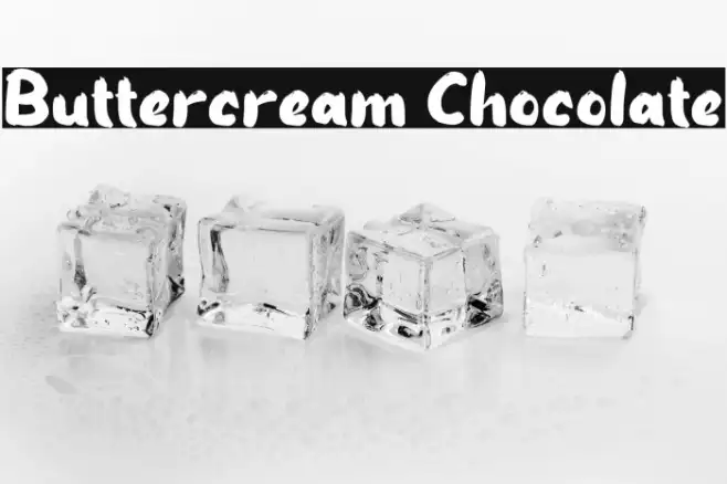 Buttercream Chocolate Example 1