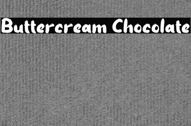 Buttercream Chocolate Example 3